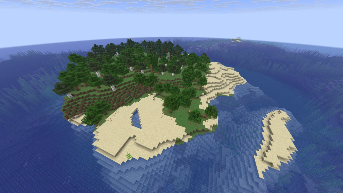 Minecraft Survival Insel Challenge mit Seed und Ressourcenplanung