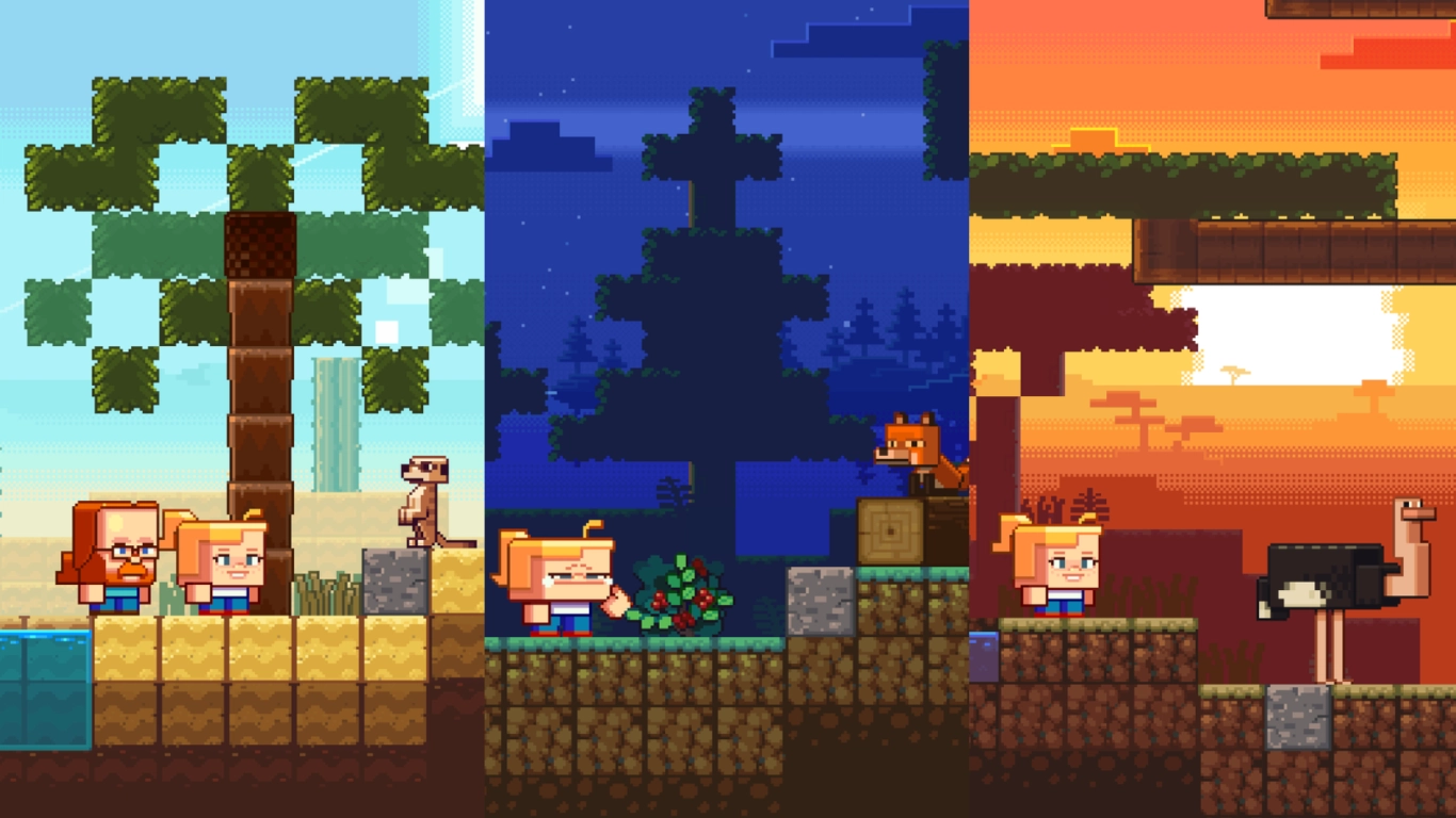 Minecraft 2018 Biome Chooser – Taiga wins over Desert and Savanna