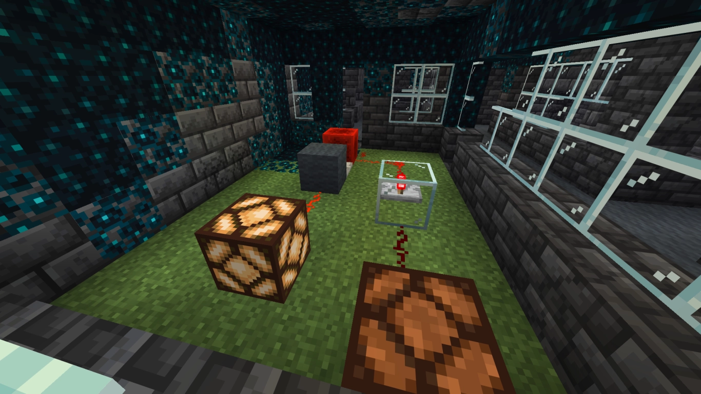 Minecraft Antike Stätte geheime Bereiche mit Wolle Eis Abwehrtürmen und Schatzkammern