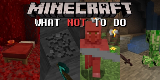 Minecraft: 10 coisas que nunca deves fazer