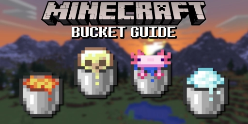 Minecraft Eimer: Wasser, Lava, Milch & Tiertransport erklärt