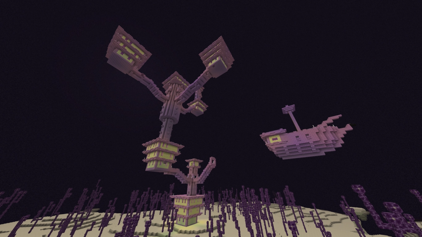 Minecraft Endsiedlung mit Elytra, Shulkern und wertvollem Loot finden