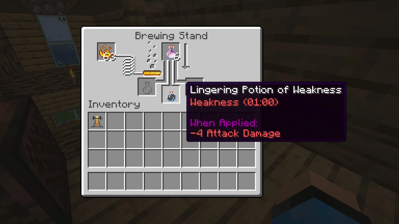 Minecraft Drachenatem sammeln und Verweiltränke brauen