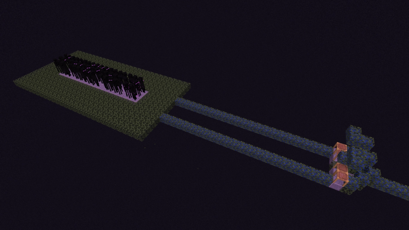 Minecraft Enderman-Farm bauen für Enderperlen und Erfahrungspunkte