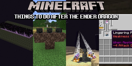 Minecraft: 7 Dinge nach dem Enderdrachen, die du jetzt tust