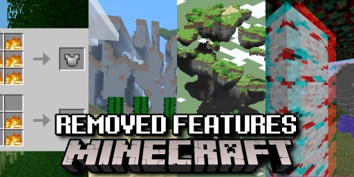 Minecraft: 10 entfernte Features mit Far Lands, Rubinen und Super Secret Settings Teaser Image