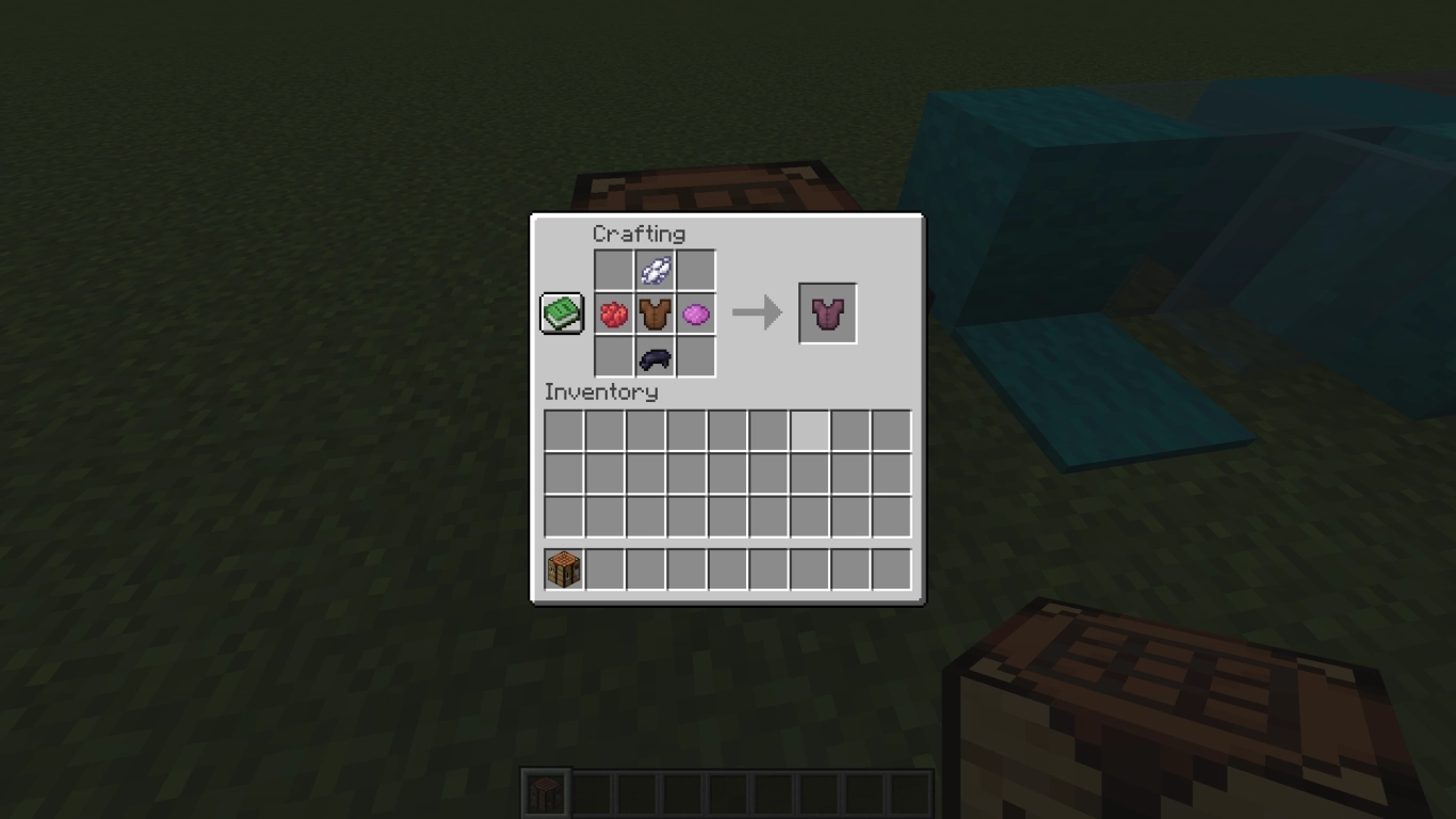 Teinture de l'armure en cuir dans Minecraft