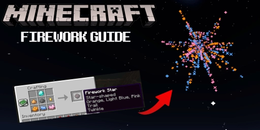 Minecraft Feuerwerk: Raketen & Feuerwerkssterne herstellen