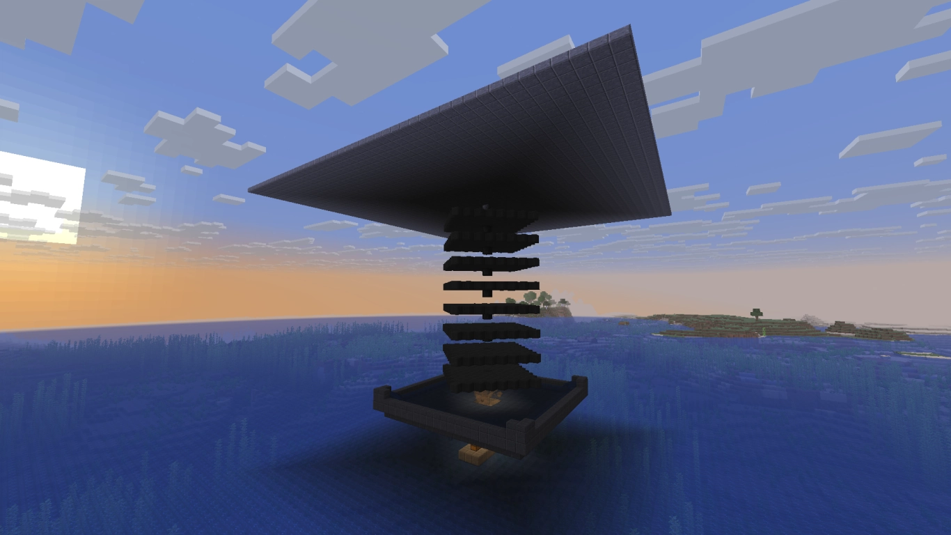 Gündüz ve gece çalışan, çatılı tamamlanmış canavar tuzağı