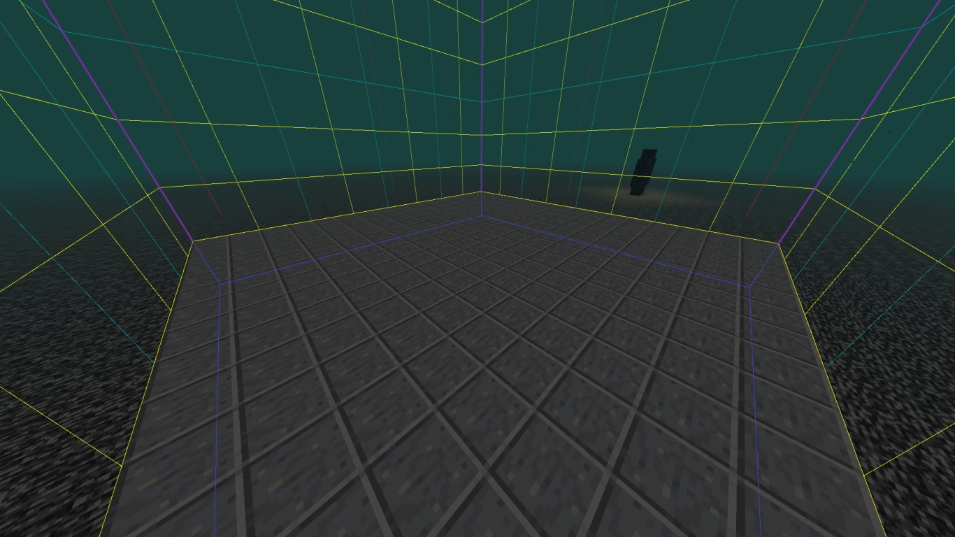 Chunk-rajat näkyviin ja alusta Netherin katolle