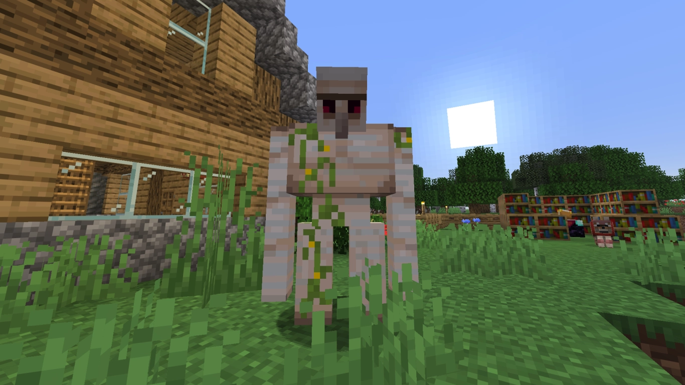 Minecraft: golem żelazny broni wioski i nadaje się do farmy żelaza