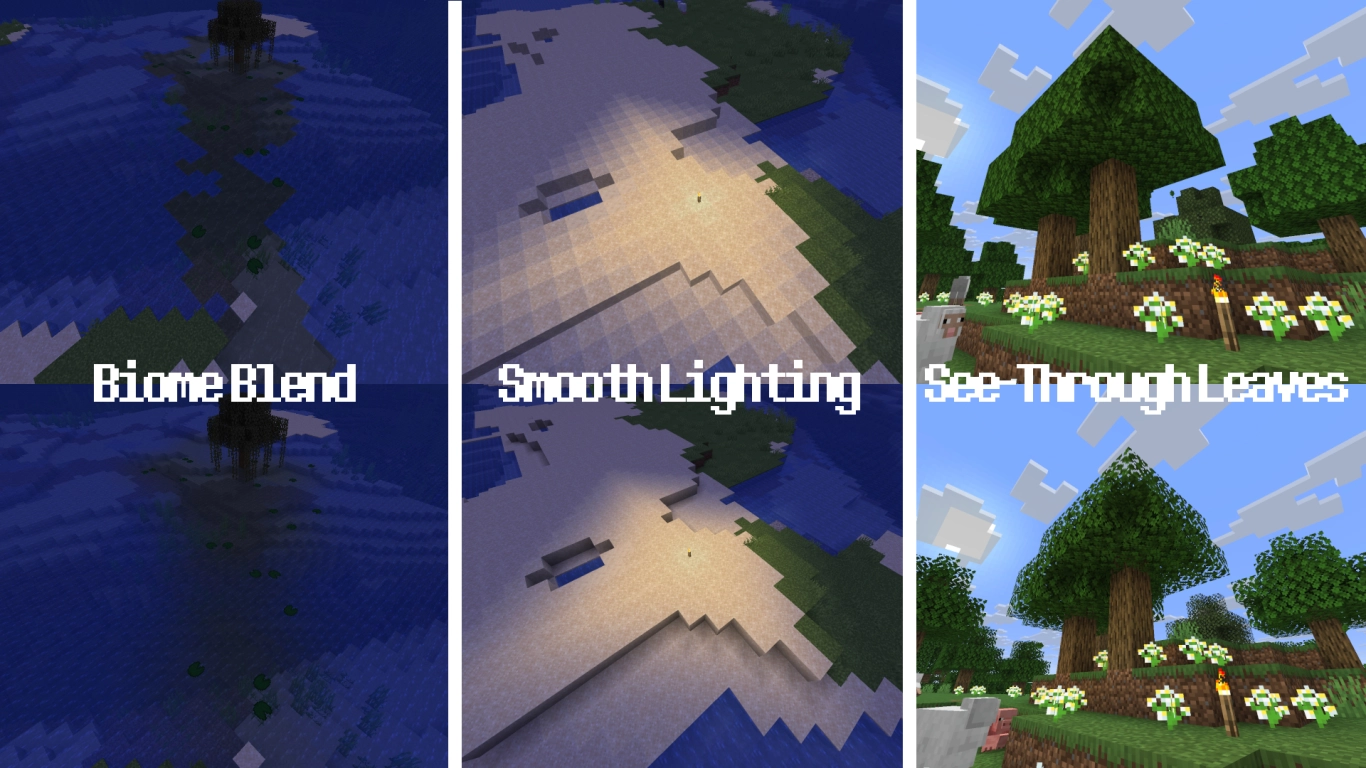 Impostazioni di Minecraft: distanza di rendering, distanza di simulazione, livelli mipmap e nuvole