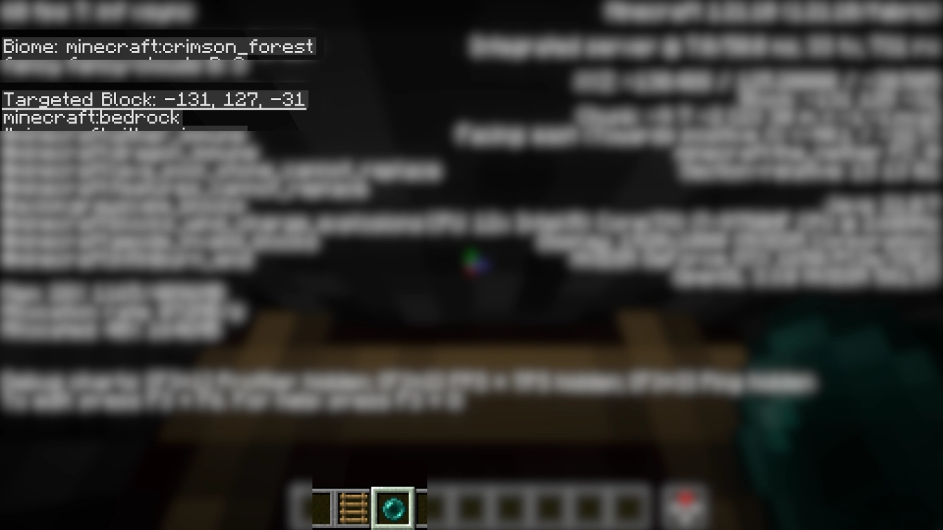 Hoppers, glass wall and lava chamber as the burner in an automatic Hoglin farm