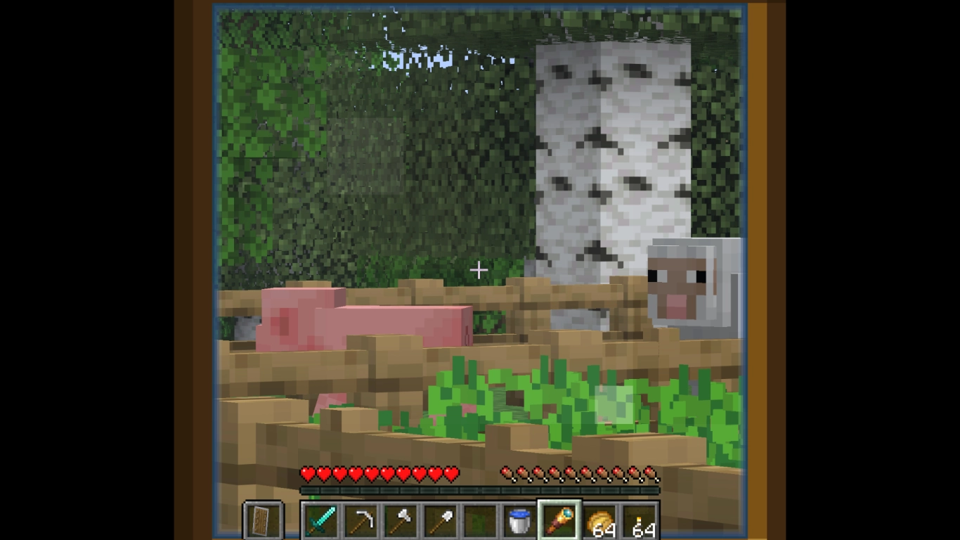 Verrekijker voor ver zicht en zoom in Minecraft