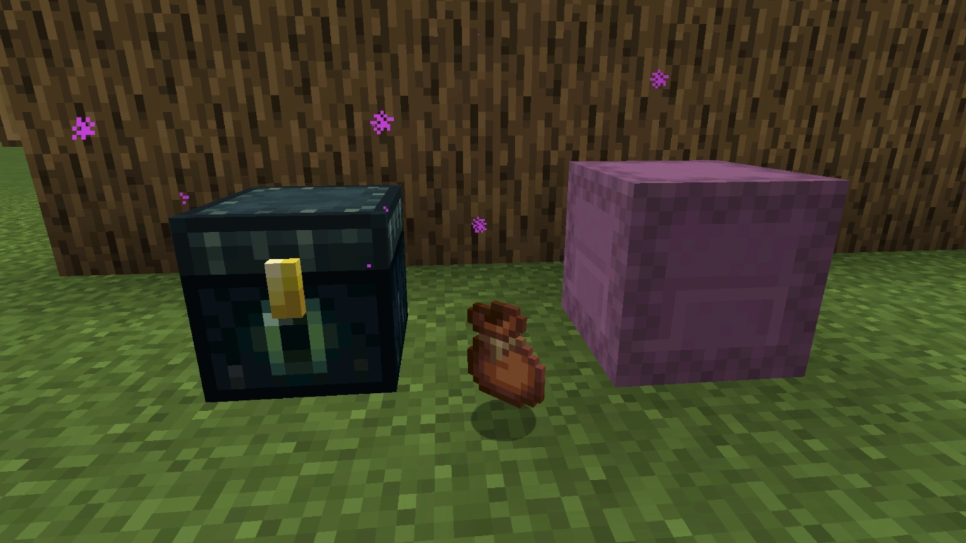Meer inventarisruimte met bundels, enderkist en shulkerkisten in Minecraft