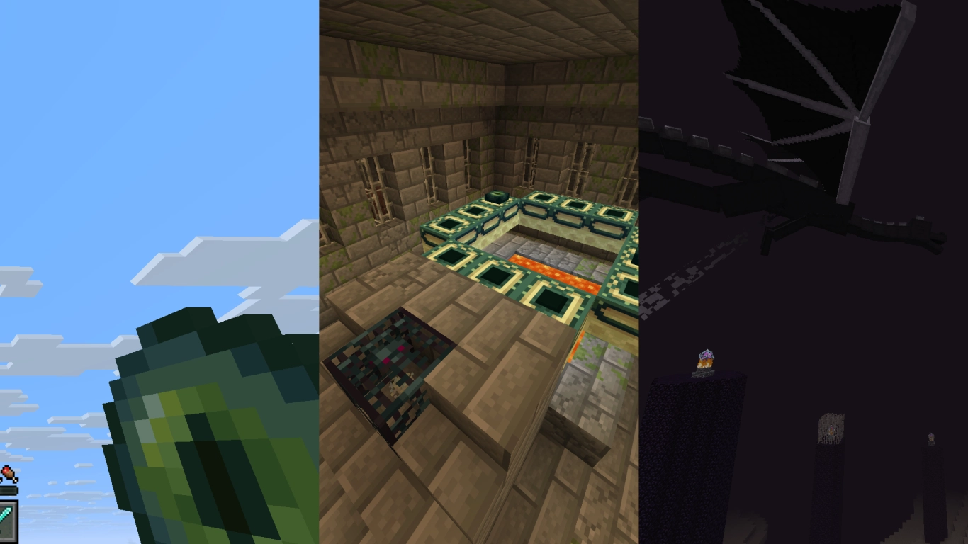 Minecraft End Guide: Stronghold, Endportal und Enderdrachen