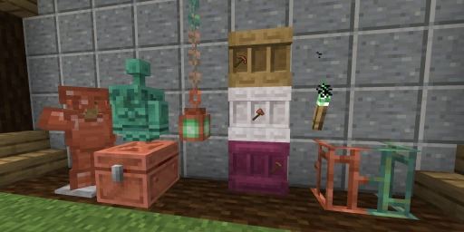 Minecraft 1.21.9: Bakır Güncellemesi – Bakır Golem ve Raflar