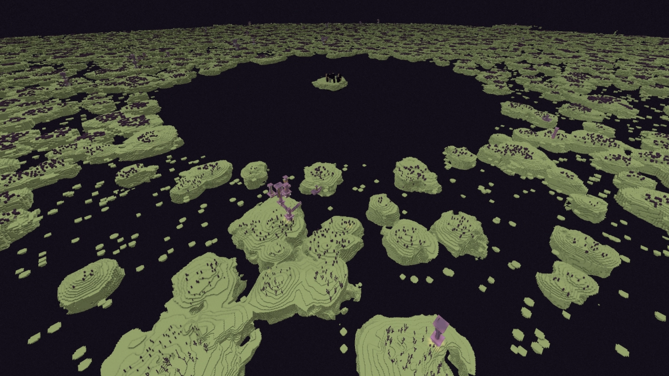 Minecraft End-Dimension mit neuen Biomen, Gegnern und Strukturen