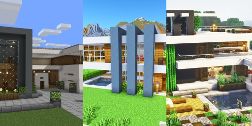 Minecraft’ta modern ev yapmak: Malzemeler, ipuçları, fikirler