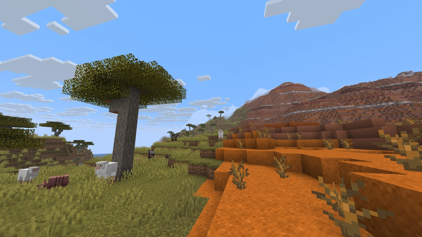 Nomadic game challenges in Minecraft