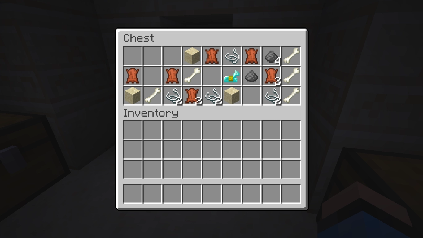 Monsteritems zonder mobs – alternatieven voor buskruit, botten, touw en meer