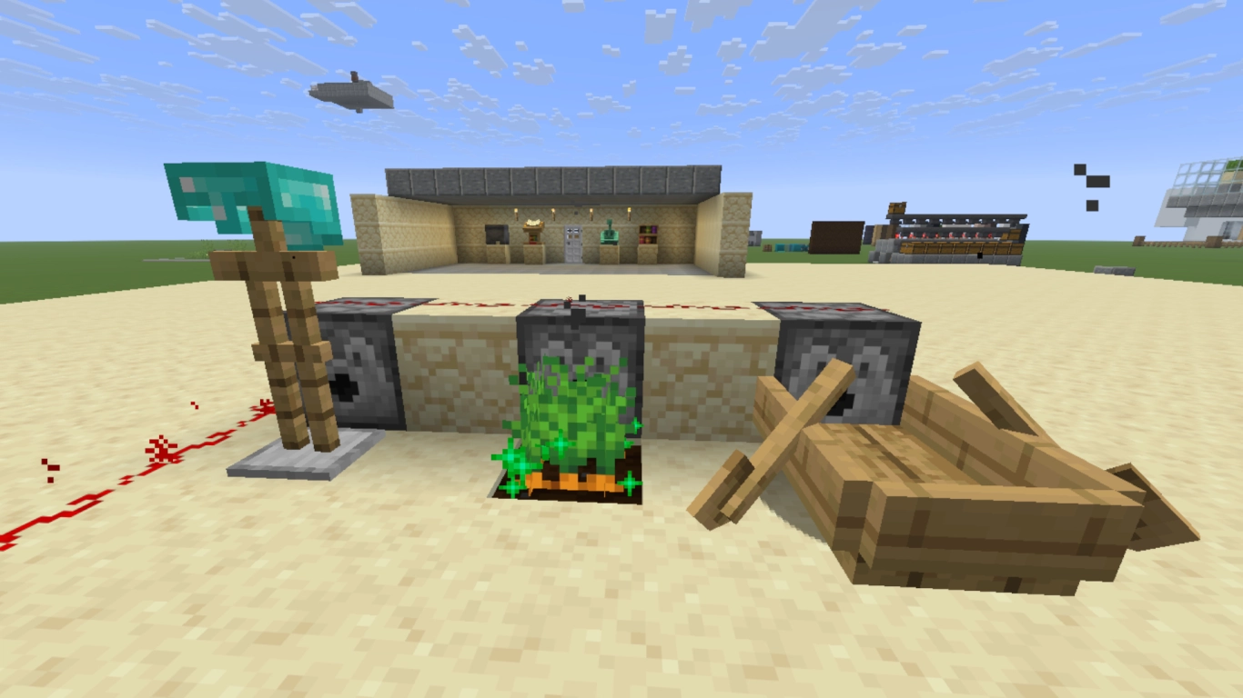 Minecraft Distributeur utilise automatiquement des objets