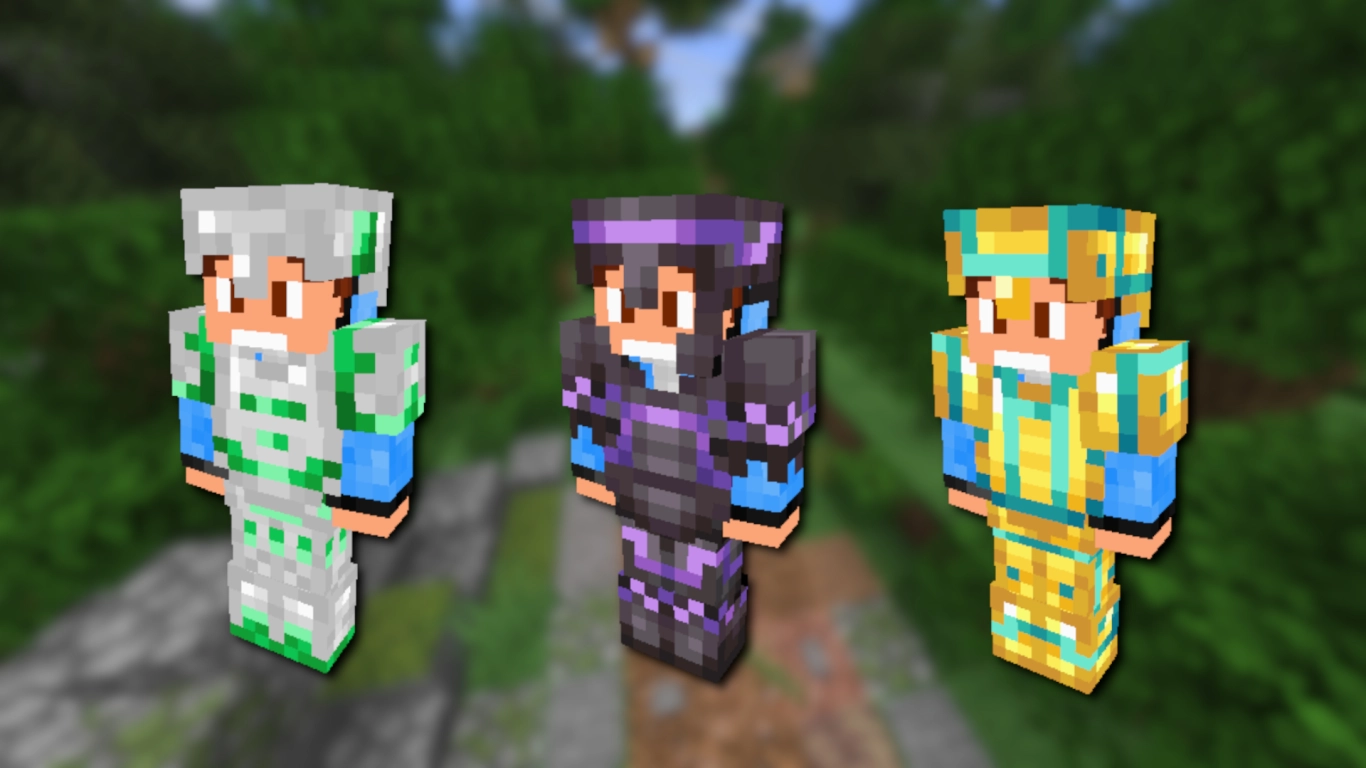 Minecraft Nether und End Schmiedevorlagen in Bastionen, Festungen und Endsiedlungen