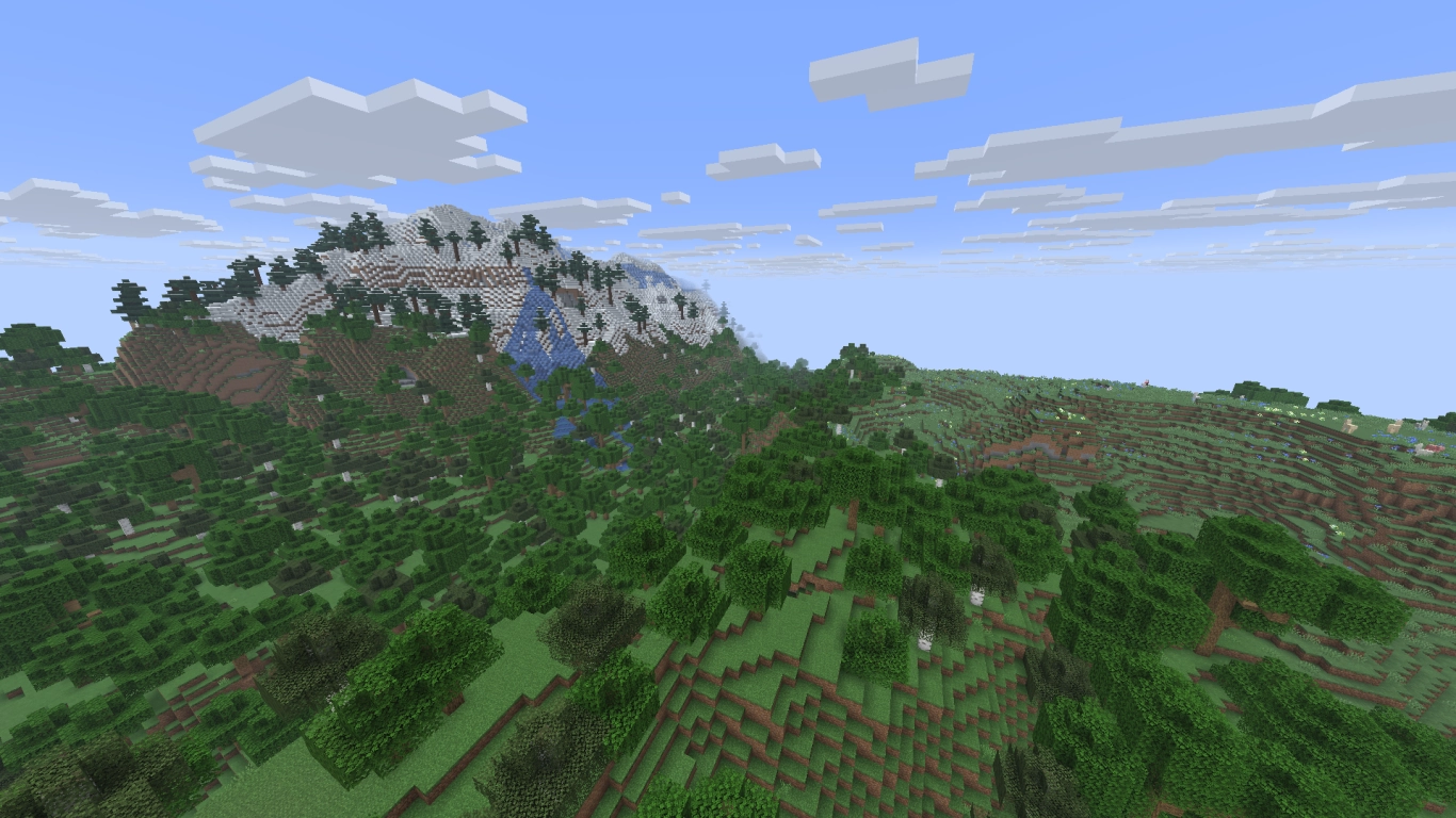 Minecraft achievement Adventuring Time – discover and document every biome