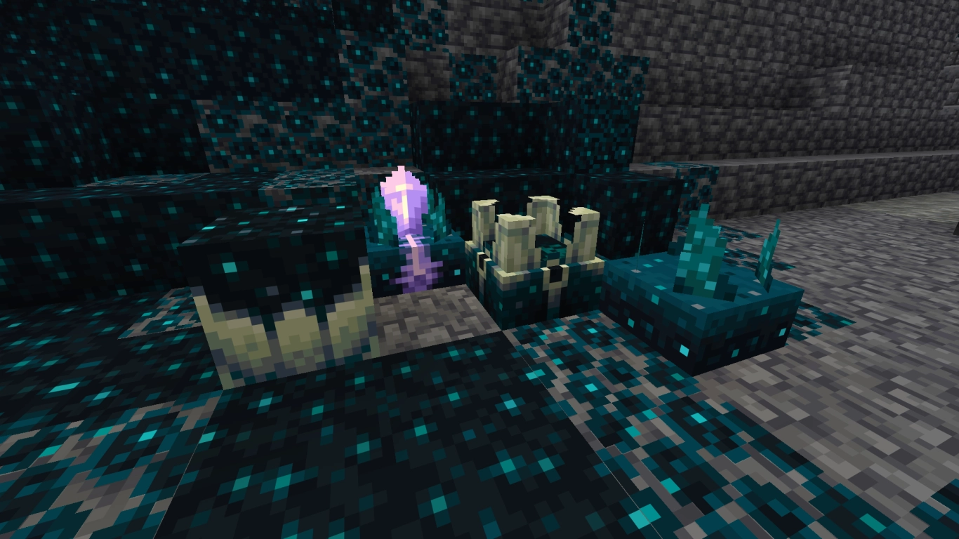 Översikt över alla Minecraft sculk-block: sensor, katalysator, skrikare