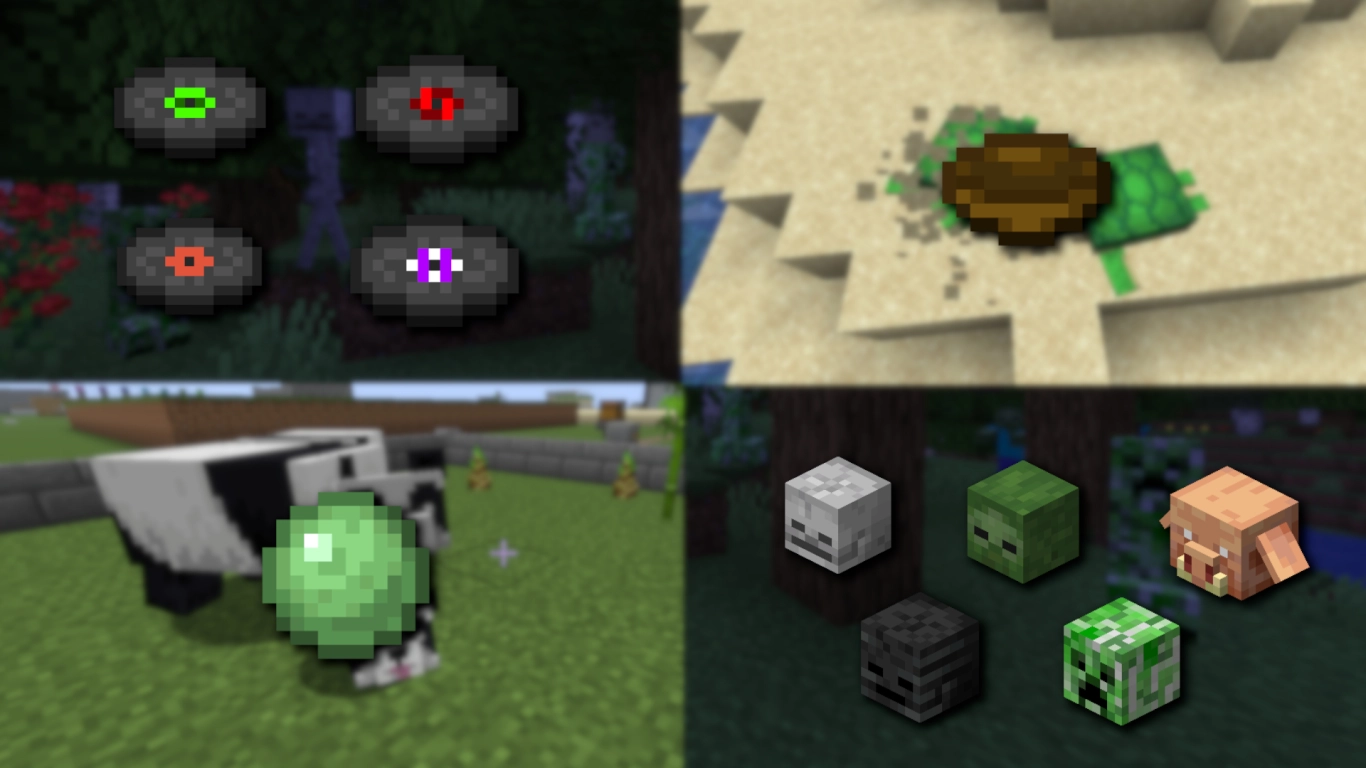 Minecraft Dreizack mit Channeling ruft Blitz herbei und aktiviert geladene Creeper