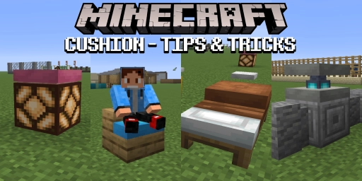 Minecraft Sitzkissen: Crafting, Platzieren und kreative Ideen (Update 26.3)