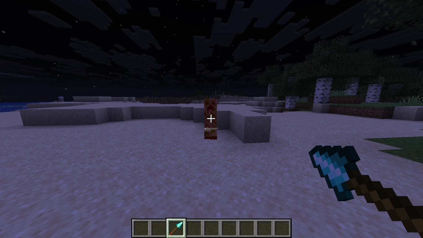 Minecraft włócznia – pchnięcie, zasięg i czas odnowienia