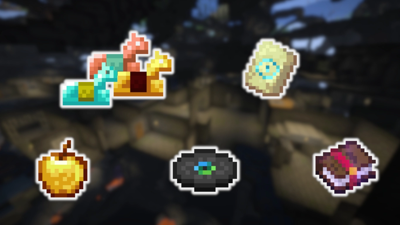 Truhen-Loot und verzauberte Bücher in der Minecraft Stronghold Bibliothek