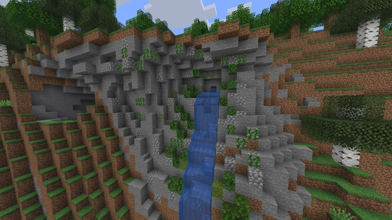Detailarbeiten bei Minecraft Terraforming