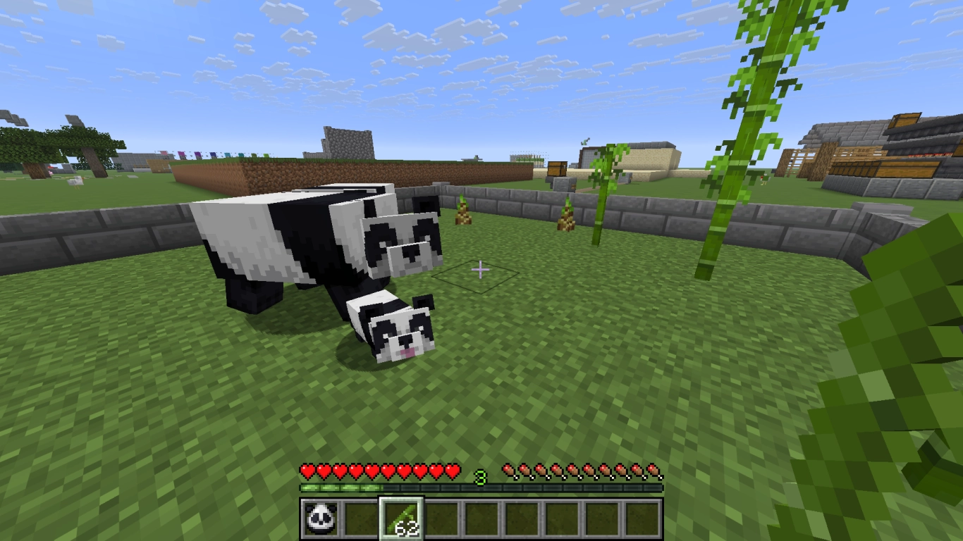 Diğer Minecraft hayvanlarını çiftleştirme: Ocelot, kaplumbağa, panda, kurbağa, tilki, hoglin, sniffer ve armadillo