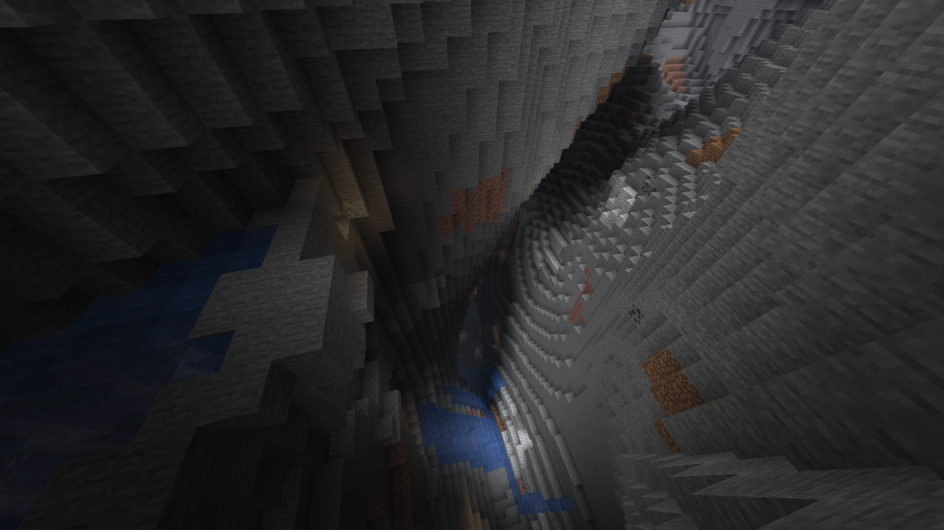 Minecraft world generation: taller mountains, deeper mines, new cave biomes, and optimized ore distribution