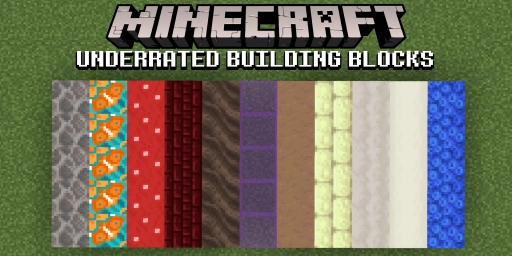 Minecraft: 8 aliarvostettua lohkoa luoviin rakennusprojekteihin