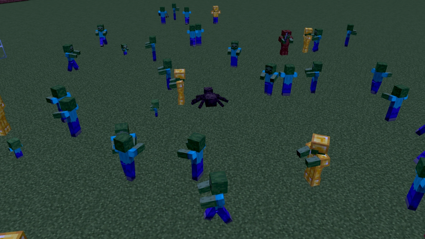 Spawn-uri de zombi în Minecraft și comportament pe timp de noapte