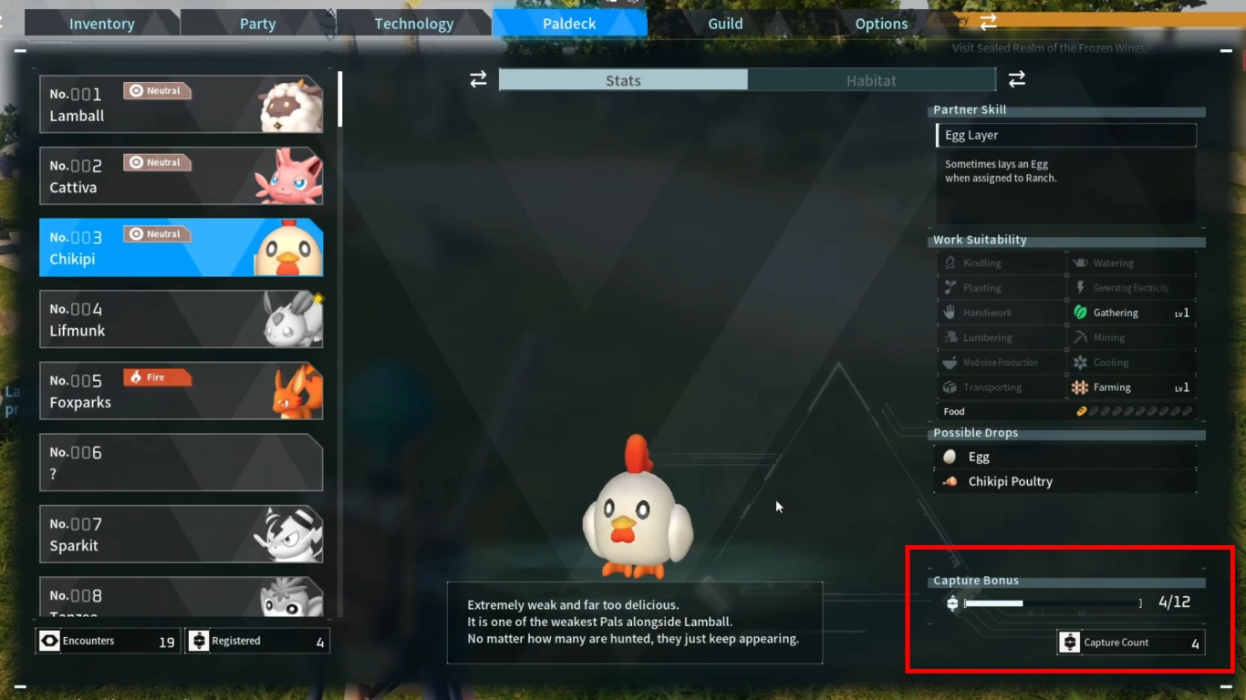 Fang Pals med Pal-sfærer og tjen XP i Palworld