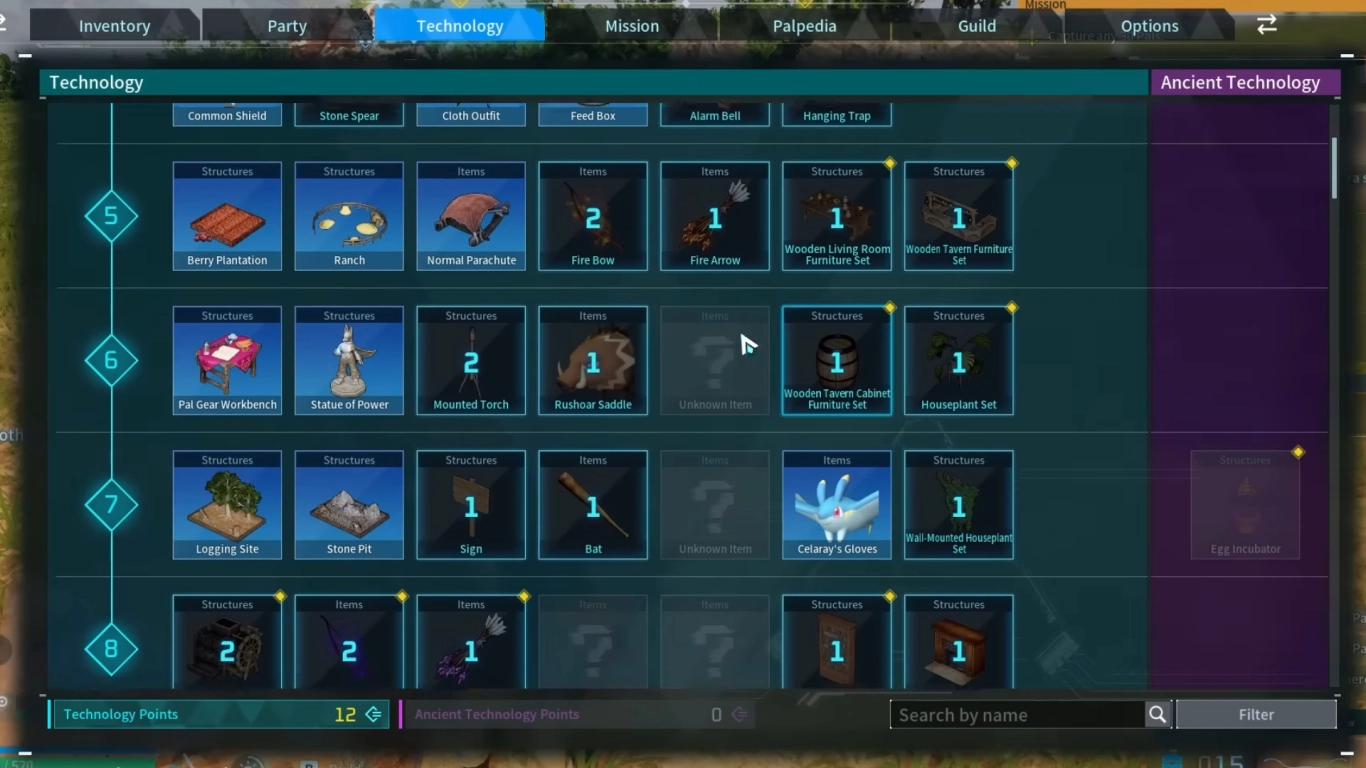 Teknologipoäng i Palworld: prioritera rätt och lås upp smart