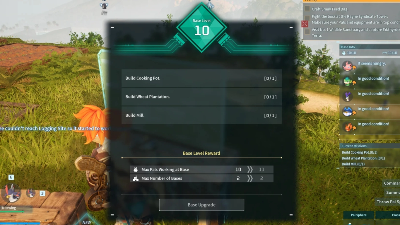 Uppgradera Pal-Box i Palworld för fler baser och Pals