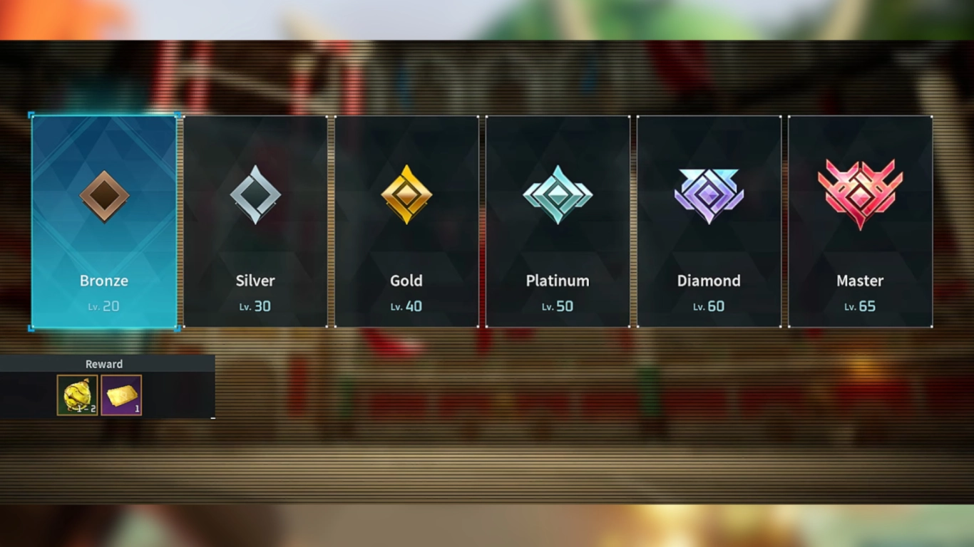 Översikt över Palworlds arenarang, motståndare och belöningar