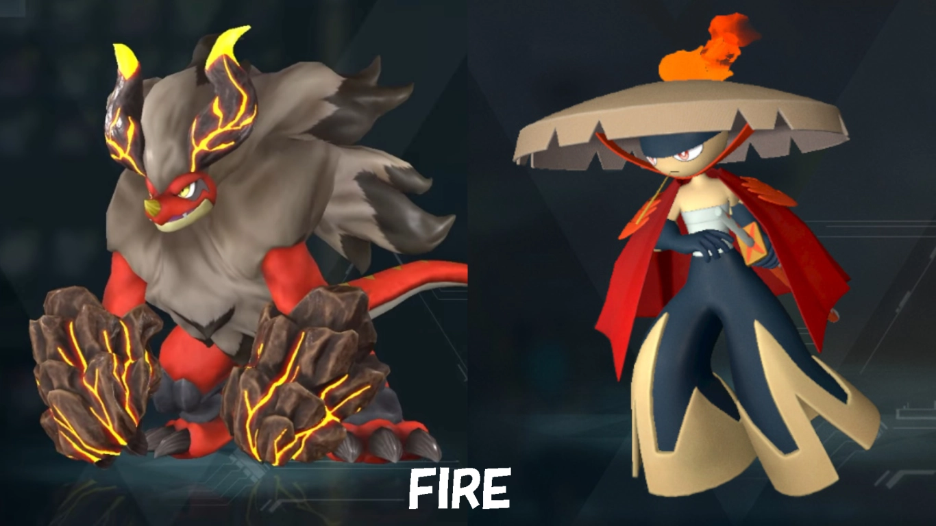 Blazamut och Bushi de starkaste Eld-Pals i Palworld