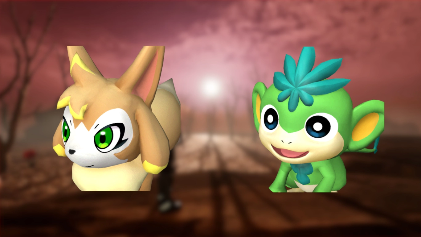 Dinossom med ytskada som tidig power-Pal i Palworld