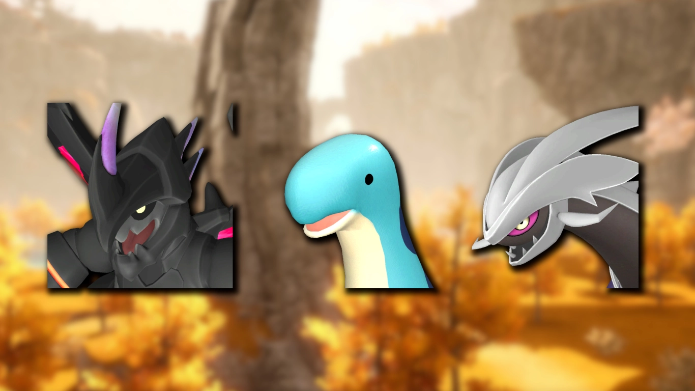 Partnerskills der Drachen-Pals in Palworld, Fokus auf Angriffstypen und Bergbau