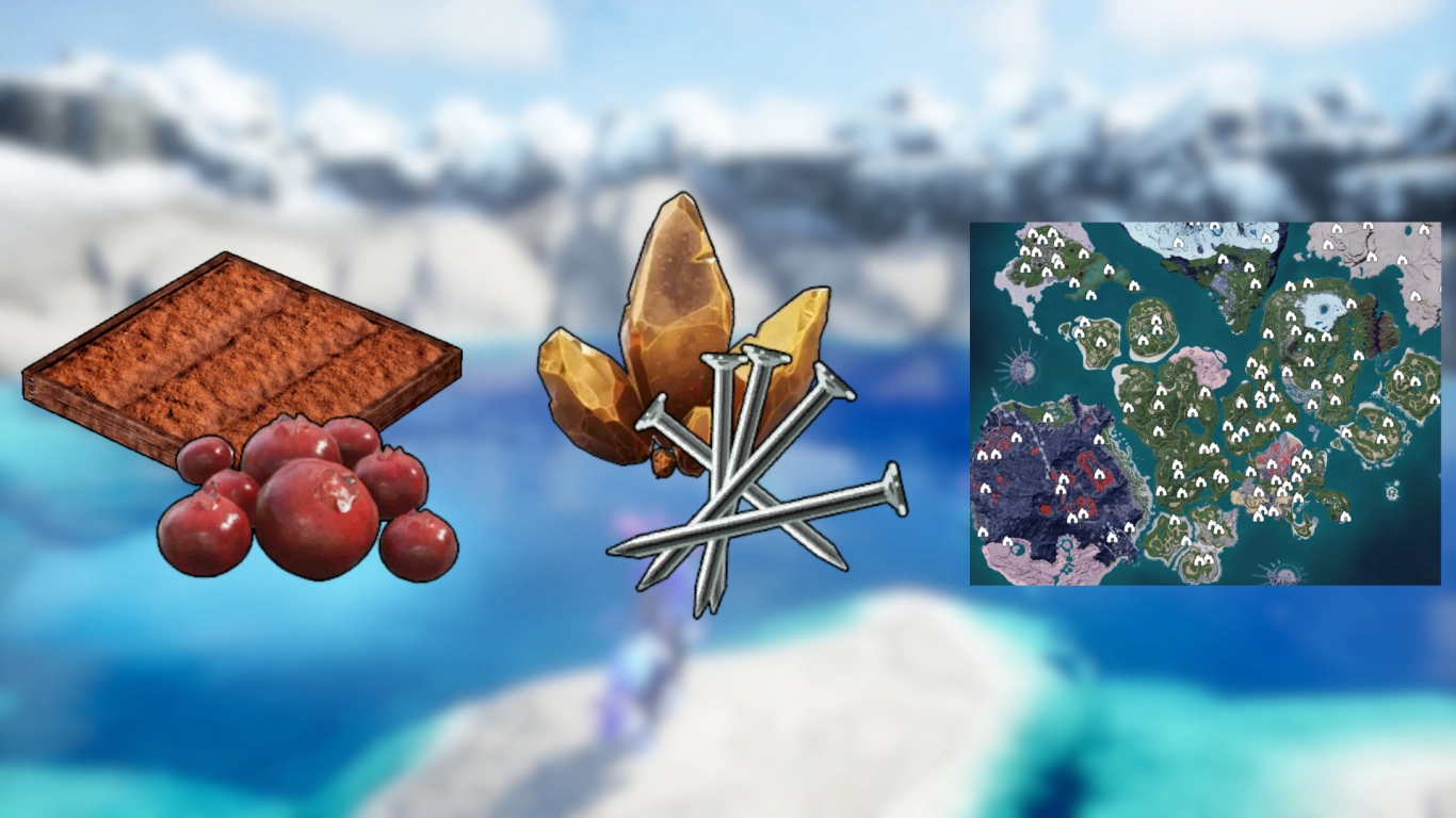 Palworld Early Game: Tjen gull med bær, spiker og dungeons