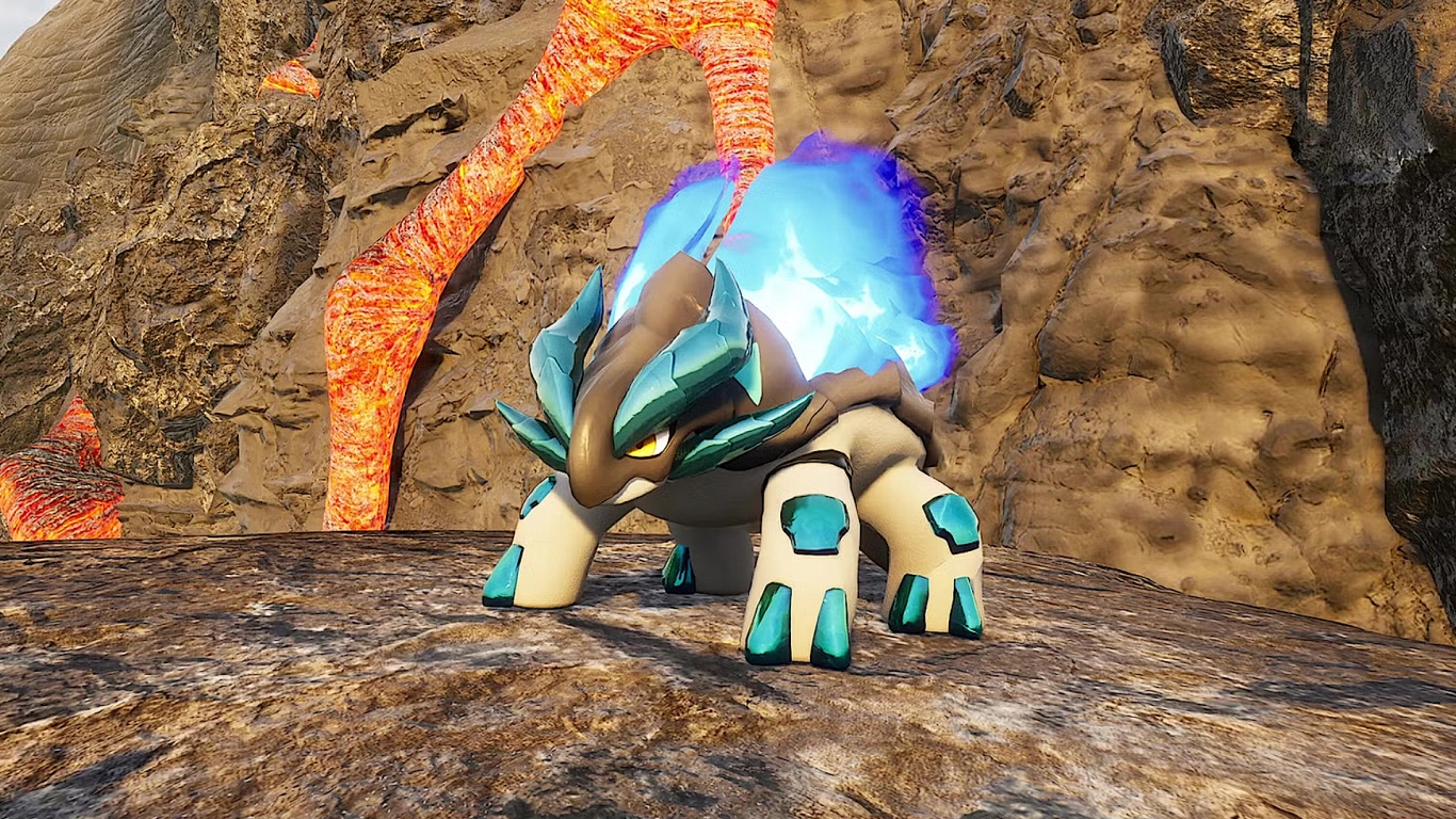 Palworld Reptyro and Reptyro Cryst carry ores more easily mounts