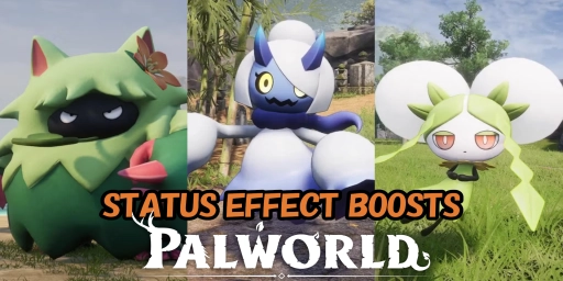 Palworld effetti di stato: i migliori Pal e sinergie in combattimento