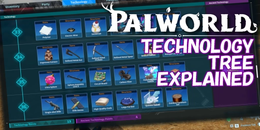 Palworld technologie-gids 2026: Levels, punten en beste perks Teaser Image