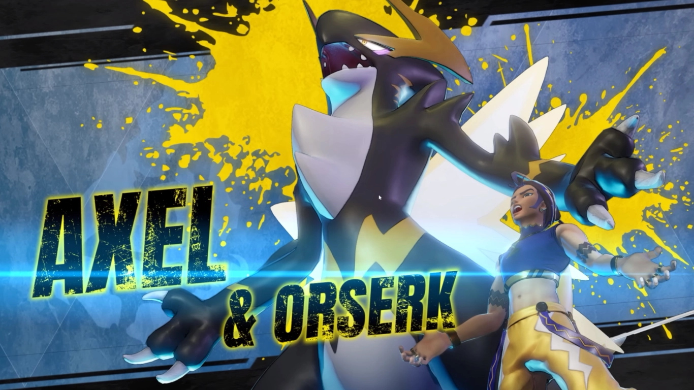 Jefe Axel con Orserk en Mount Obsidian, recomendados Pals de hielo y tierra